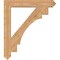 Ekena Millwork Merced Arts & Crafts Smooth Bracket, Western Red Cedar, 5 1/2"W x 42"D x 48"H BKT06X42X48MRC03SWR - alternate 4